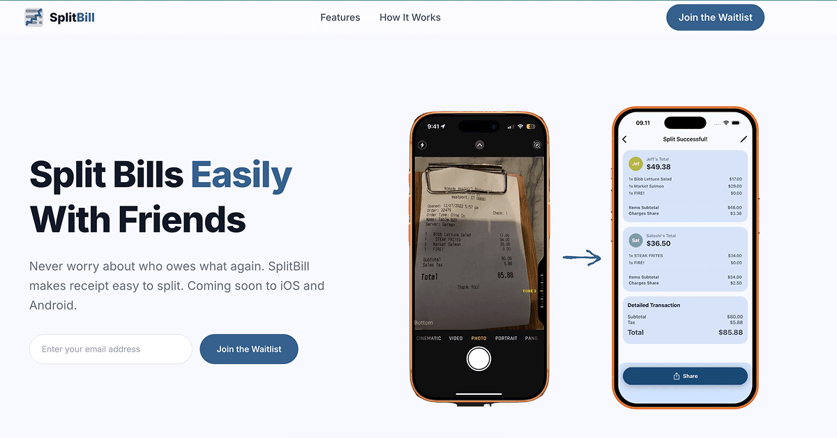 SplitBill App